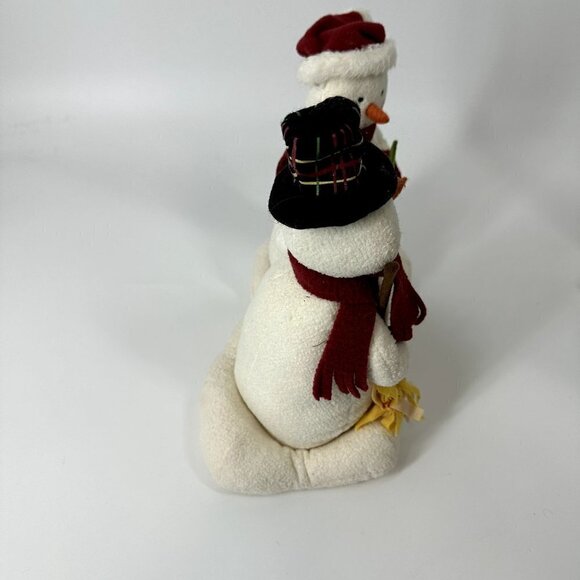 Hallmark Mr and Mrs Snowman Jingle Pals Plush Singing Holiday Display Figures 20 - Picture 3 of 13